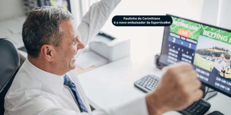 Paulinho do Corinthians é o novo embaixador da EsportivaBet - Canva Pro - Canva Pro